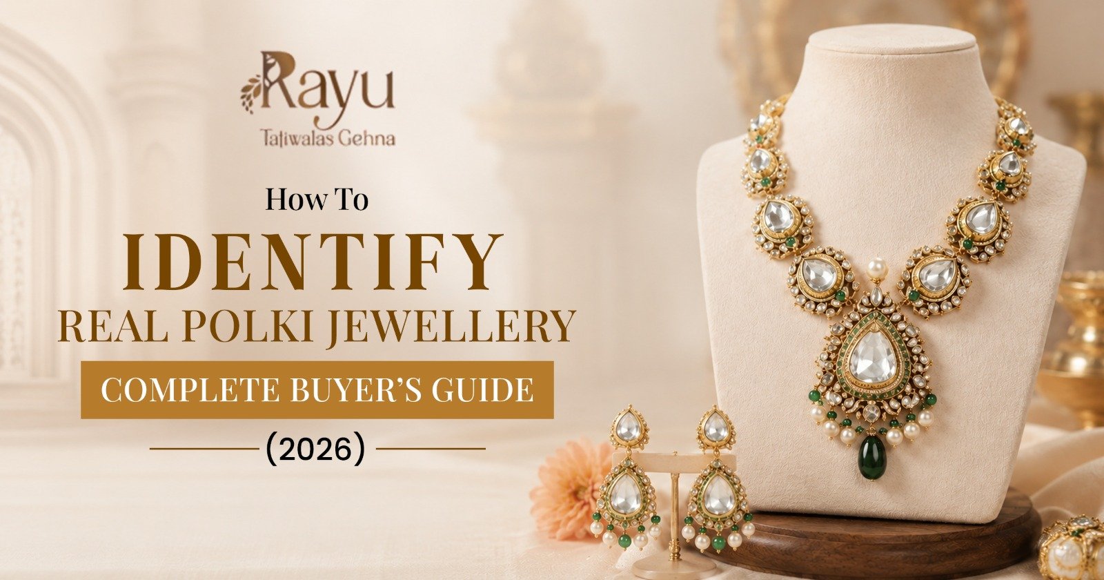 How to identify real Polki jewellery